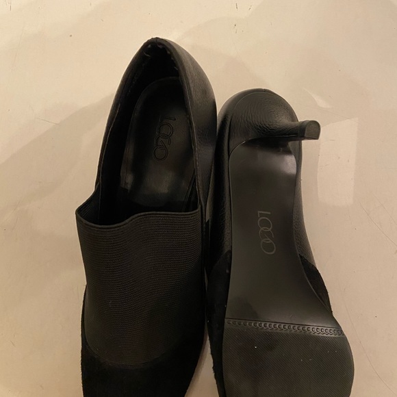 Logo black stretch ankle booties 8.5NEW - Picture 5 of 6